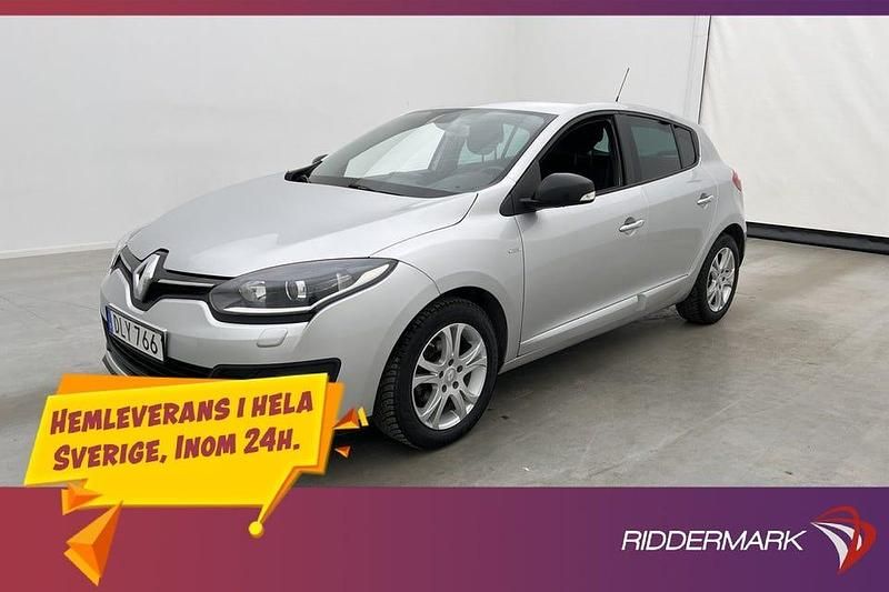 Silver Begagnad 2014 Renault Mégane III LIMITED Halvkombi | 89 800 kr (Lite dyr) - Bild 1/3