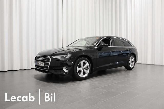 Svart (mytsvart metallic) Begagnad 2023 Audi A6 Proline Kombi | 384 500 kr (Superpris) - Bild 1/4