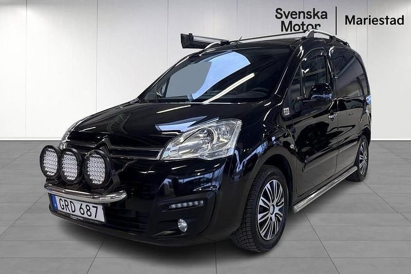 Begagnad Citroën Berlingo 99 HK (72 kW) 2018 Svart Minibuss
