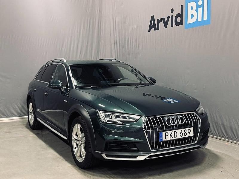 Grön Begagnad 2017 Audi A4 Allroad Comfort Kombi | 244 800 kr (Marknadspris) - Bild 1/3