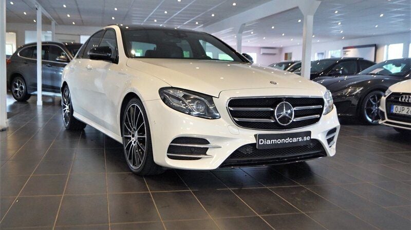 Begagnad Mercedes E350 AMG 259 HK (190 kW) 2016 Vit Sedan