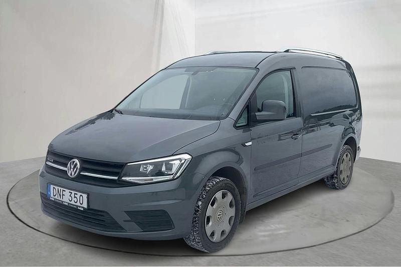 Begagnad VW Caddy Maxi 150 HK (110 kW) 2016 Ljusgrå Minibuss