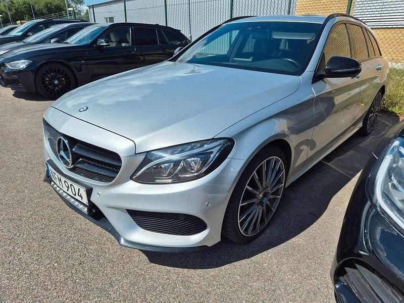 Silver Begagnad 2016 Mercedes C220 AMG Kombi | 219 000 kr (Marknadspris) - Bild 1/3