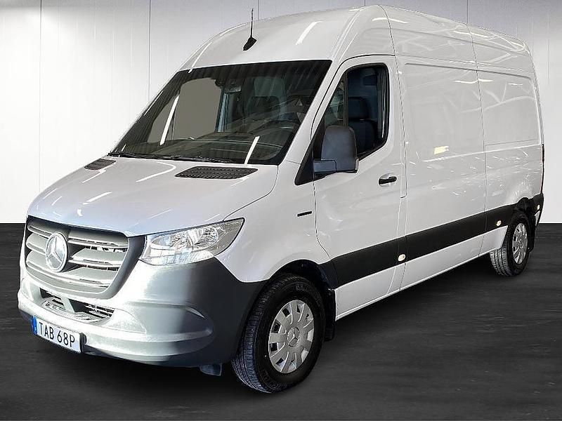Vit Begagnad 2023 Mercedes E-Sprinter Van | 348 750 kr - Bild 1/4