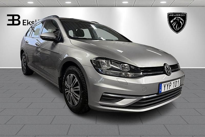 Begagnad VW Golf VII 116 HK (85 kW) 2017 Silvermetallic Kombi