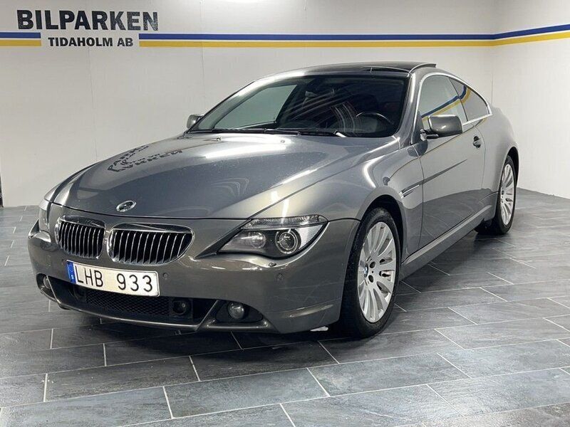 Ljusgrå Begagnad 2006 BMW 650 Sportkupé | 189 900 kr - Bild 1/4