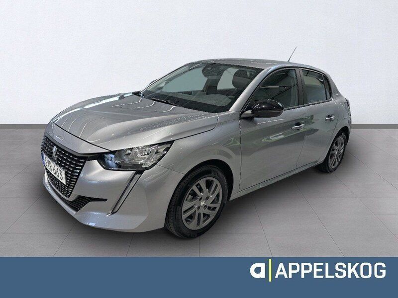 Grå Begagnad 2022 Peugeot 208 Halvkombi | 154 900 kr (Marknadspris) - Bild 1/4