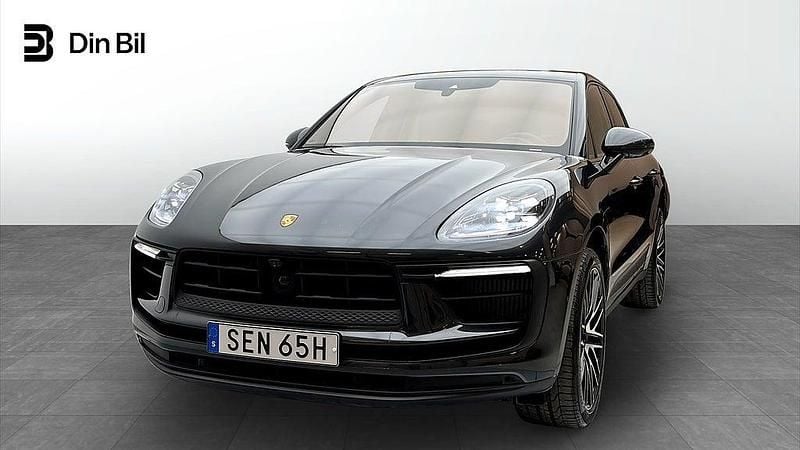 Volcano grey metallic Begagnad 2021 Porsche Macan S Sport SUV | 719 000 kr (Marknadspris) - Bild 1/4