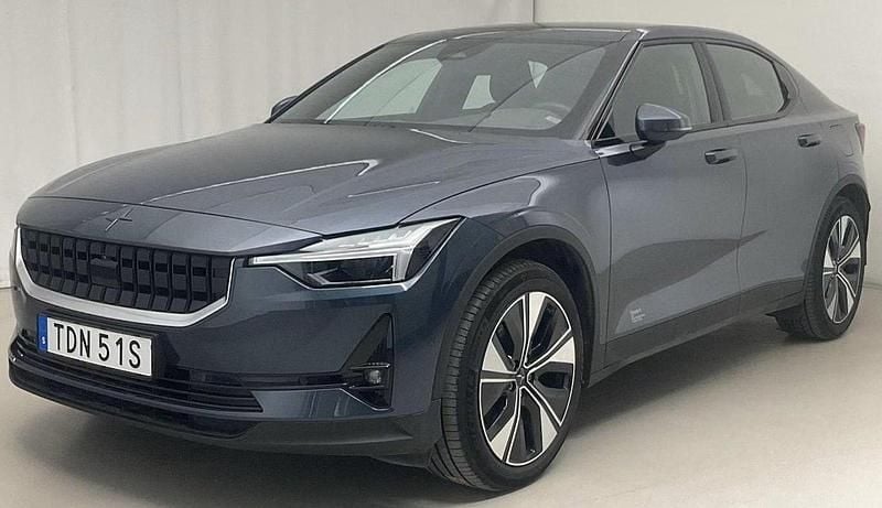 Blå Begagnad 2023 Polestar 2 Pilot Sedan | 375 000 kr (Marknadspris) - Bild 1/4