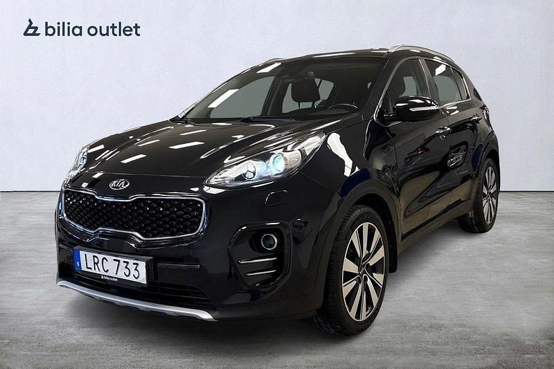 Svart Begagnad 2018 Kia Sportage Advance SUV | 149 900 kr (Lite dyr) - Bild 1/3
