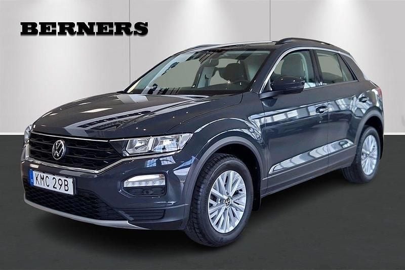 Grå Begagnad 2022 VW T-Roc SUV | 208 900 kr (Marknadspris) - Bild 1/4