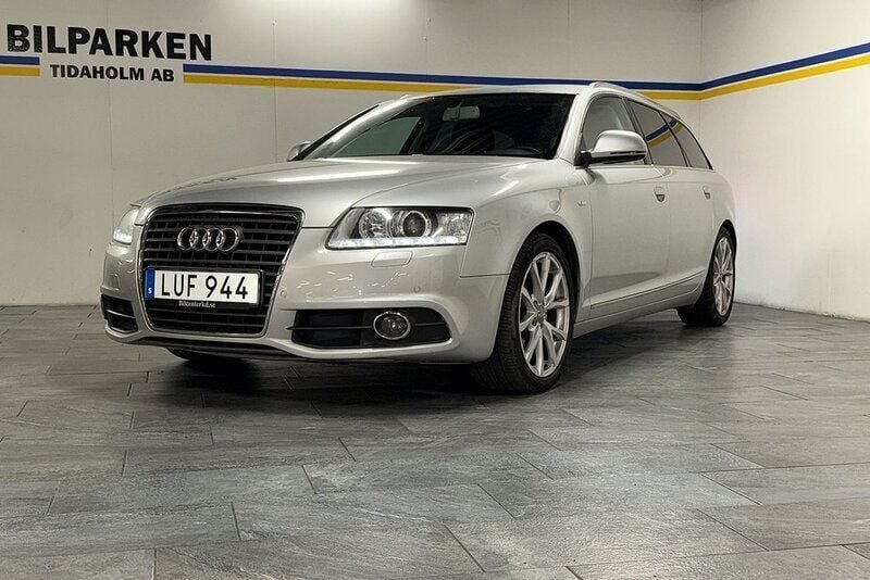 Silver Begagnad 2011 Audi A6 Business Kombi | 79 900 kr (Marknadspris) - Bild 1/4