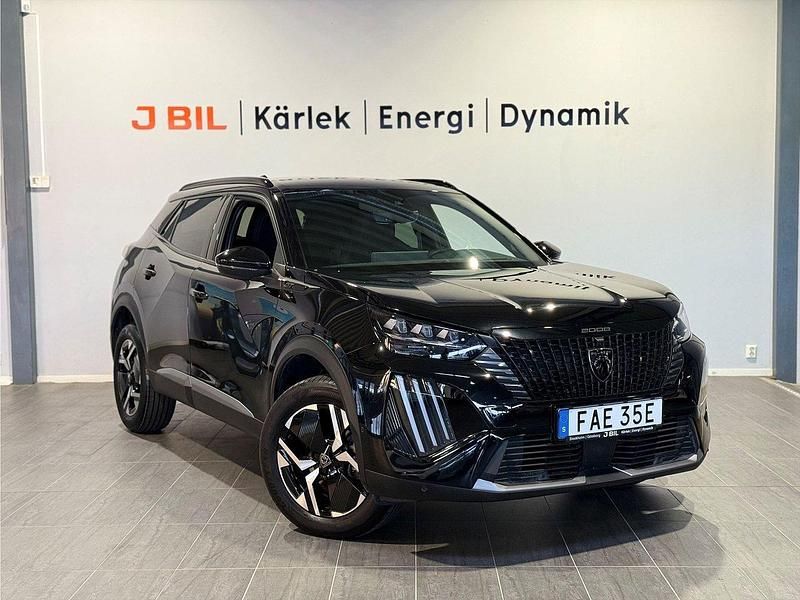 Svart Begagnad 2023 Peugeot 2008 GTi SUV | 279 900 kr (Lite dyr) - Bild 1/4