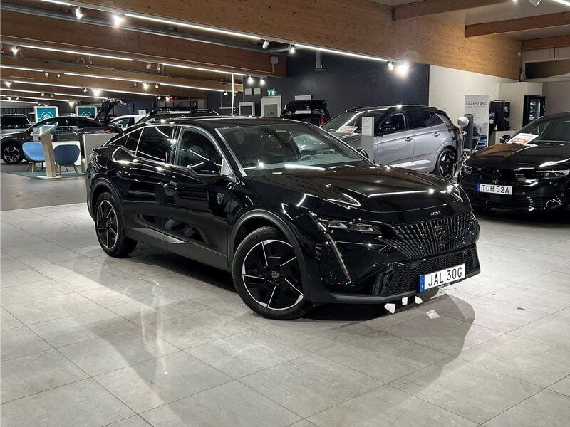 Svart Begagnad 2023 Peugeot 408 GT GTi SUV | 319 900 kr (Marknadspris) - Bild 1/4