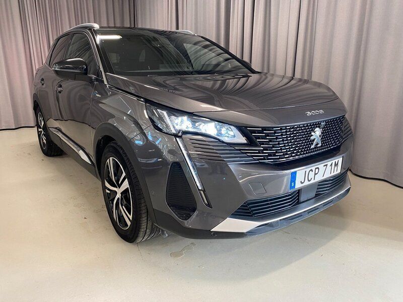 Grå Begagnad 2021 Peugeot 3008 Business-Line SUV | 279 900 kr (Bra pris) - Bild 1/3