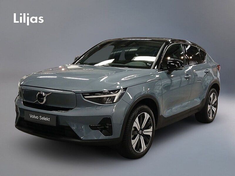 Grå Begagnad 2022 Volvo EC40 SUV | 379 000 kr (Bra pris) - Bild 1/3