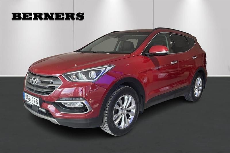 Röd Begagnad 2017 Hyundai Santa Fe SUV | 219 000 kr (Bra pris) - Bild 1/4