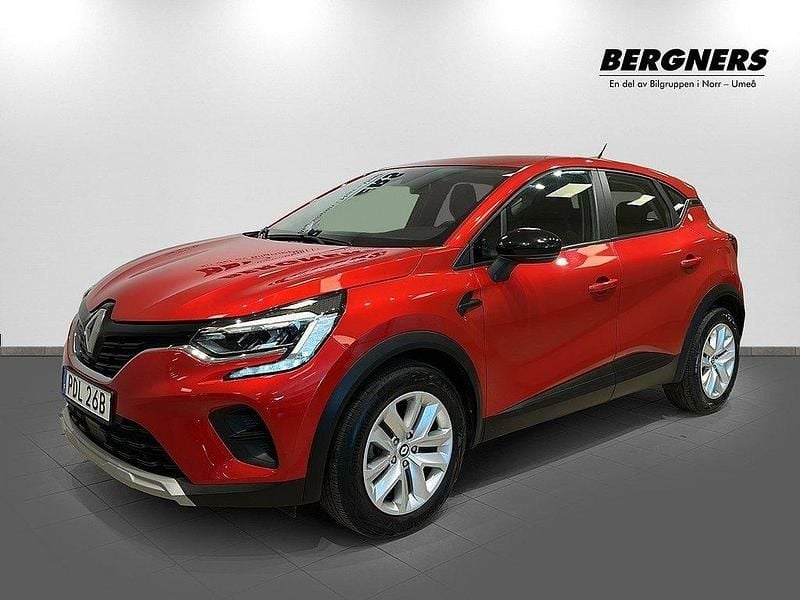 Röd Begagnad 2021 Renault Captur SUV | 199 900 kr (Marknadspris) - Bild 1/4