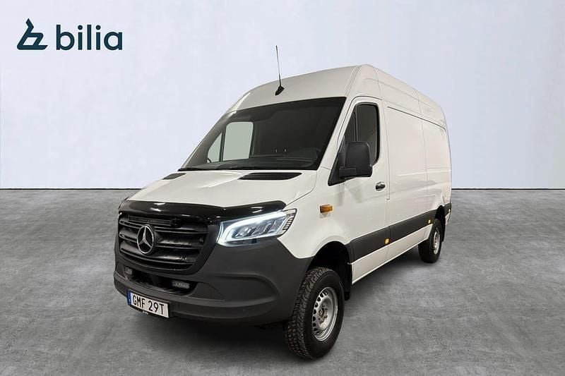 Vit Begagnad 2024 Mercedes Sprinter Van | 618 750 kr (Bra pris) - Bild 1/4