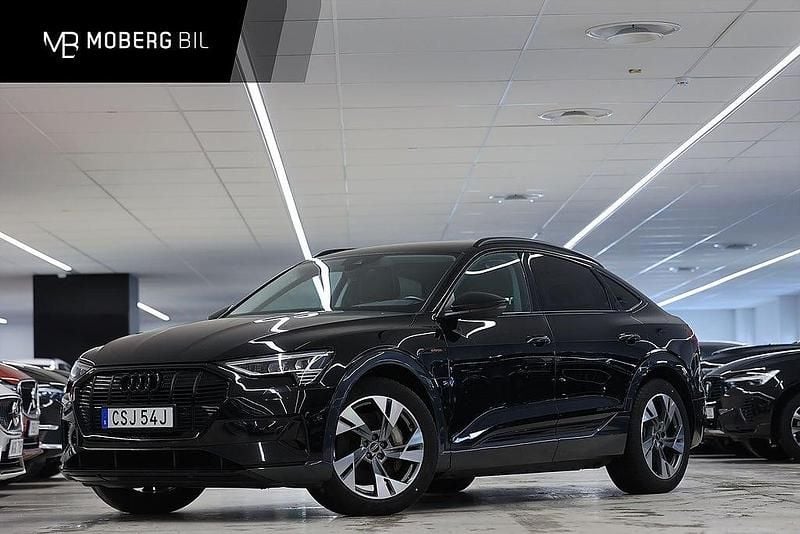 Begagnad Audi e-tron Sportback 300 kW (408 HK) 2022 Svart SUV