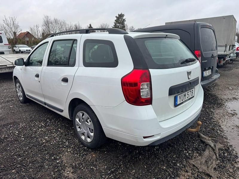 Begagnad Dacia Logan MCV 90 HK (66 kW) 2017 Vit Kombi