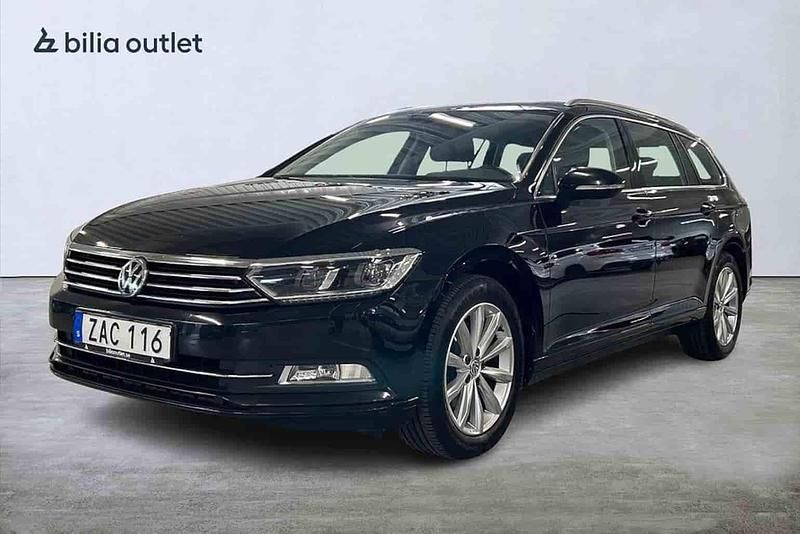 Svart Begagnad 2018 VW Passat Kombi | 194 900 kr (Lite dyr) - Bild 1/1