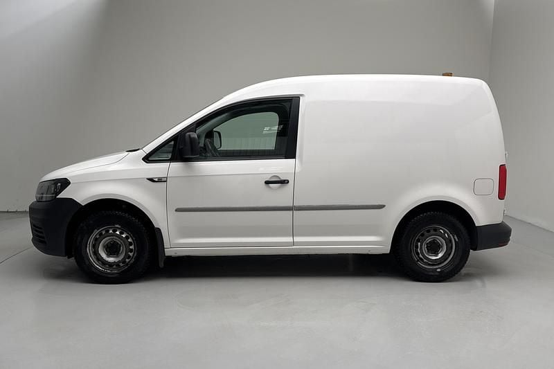 Begagnad VW Caddy 102 HK (75 kW) 2019 Vit Minibuss