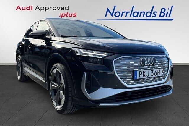 Mytsvart metallic Begagnad 2022 Audi Q4 Sportback e-tron Proline SUV | 579 000 kr - Bild 1/2