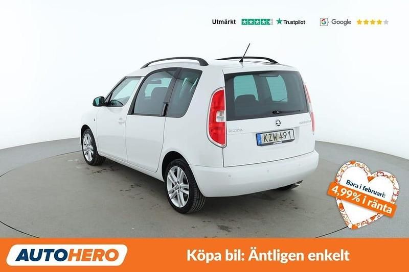 Begagnad Skoda Roomster 87 HK (63 kW) 2014 Vit Minibuss