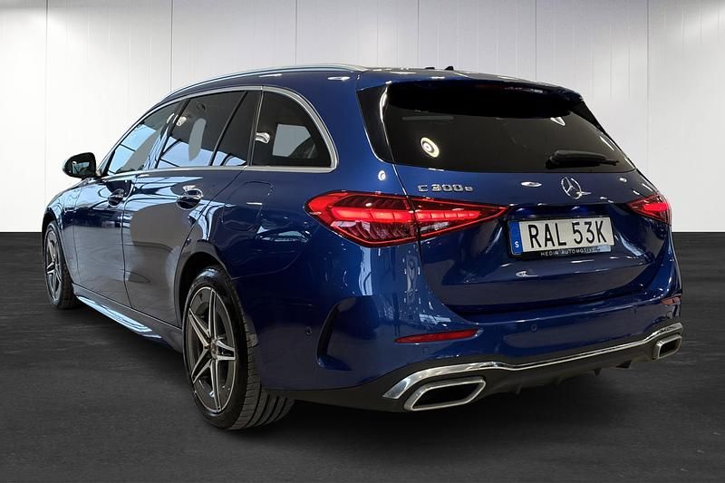 Begagnad Mercedes C300 AMG 204 HK (150 kW) 2023 Blå Kombi