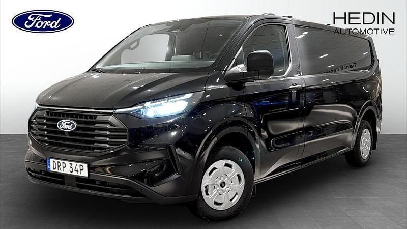 Svart Ny 2026 Ford Transit Custom Pickup | 593 200 kr - Bild 1/4