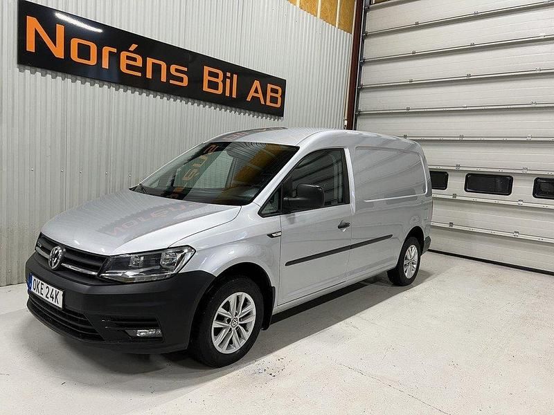 Silver Begagnad 2021 VW Caddy Maxi Minibuss | 99 000 kr - Bild 1/4