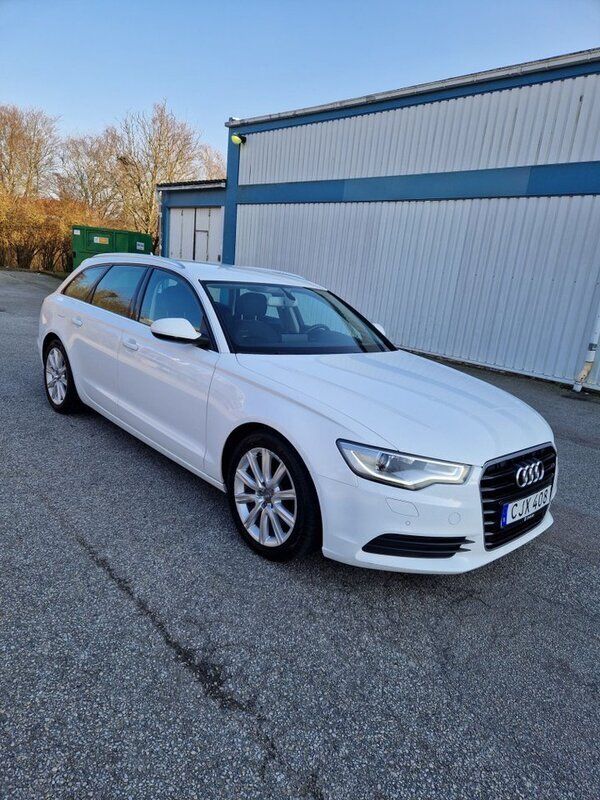 Vit Begagnad 2014 Audi A6 Proline Kombi | 148 000 kr (Lite dyr) - Bild 1/4