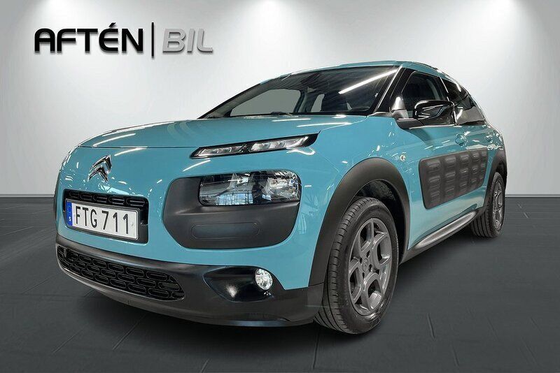 Blå Begagnad 2015 Citroën C4 Cactus Halvkombi | 89 800 kr (Marknadspris) - Bild 1/3
