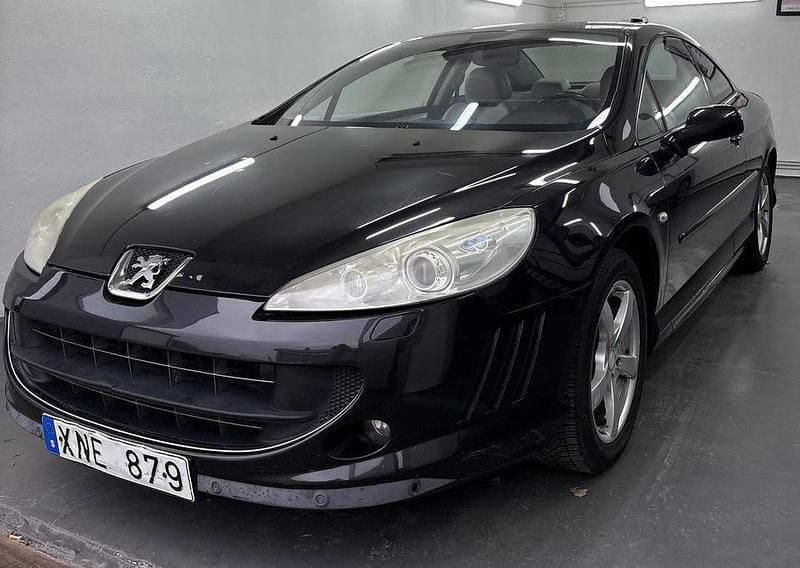 Begagnad Peugeot 407 163 HK (119 kW) 2006 Svart Sportkupé
