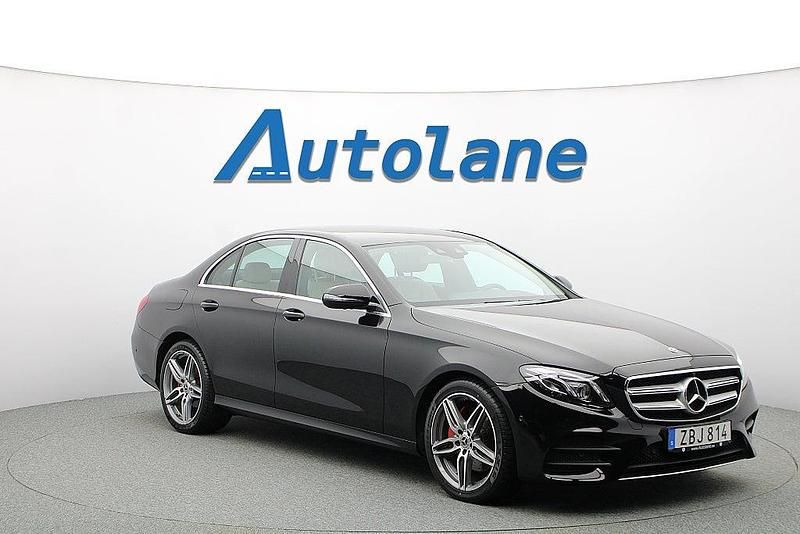 Begagnad Mercedes E220 AMG line 194 HK (142 kW) 2017 Svart Sedan