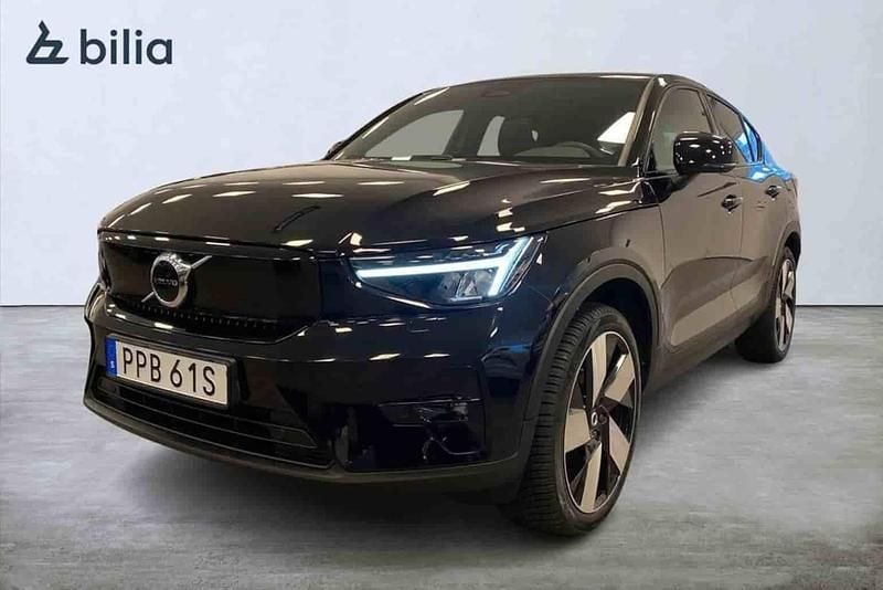 Svart Begagnad 2024 Volvo EC40 Single Motor Extended Range SUV | 394 900 kr (Marknadspris) - Bild 1/1
