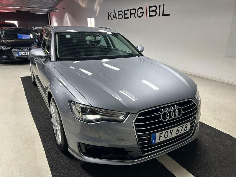 Grå Begagnad 2015 Audi A6 Kombi | 159 900 kr (Marknadspris) - Bild 1/4