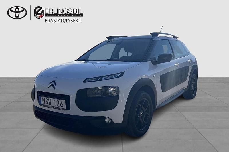 Vit Begagnad 2015 Citroën C4 Cactus Halvkombi | 84 900 kr (Marknadspris) - Bild 1/4