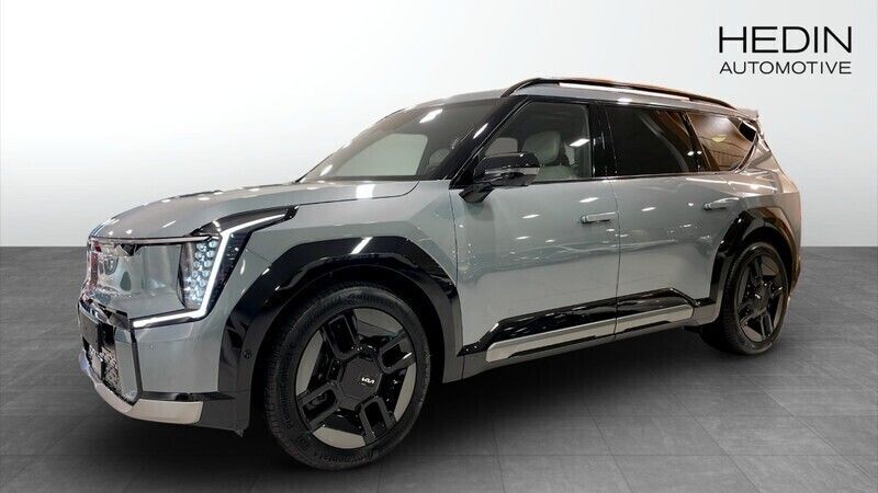 Grön (green) Ny 2024 Kia EV9 GT-Line SUV | 877 900 kr (Marknadspris) - Bild 1/4