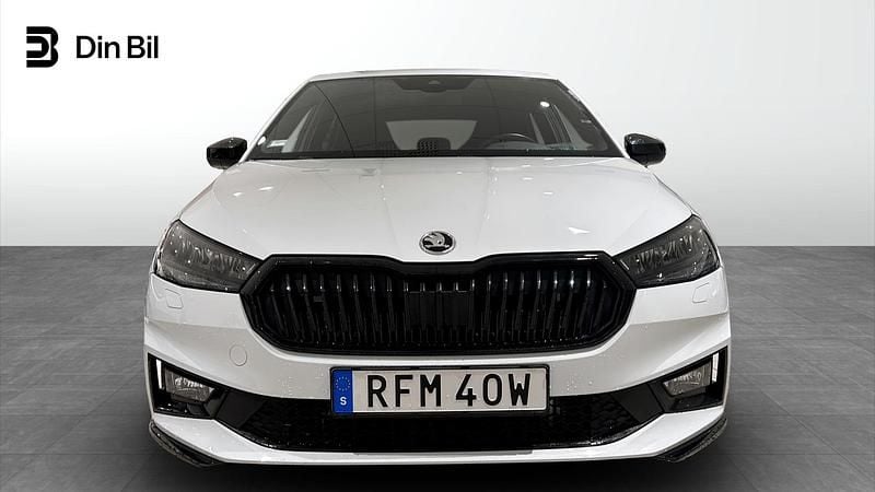 Begagnad Skoda Fabia Monte Carlo 150 HK (110 kW) 2025 Moon white metallic Halvkombi