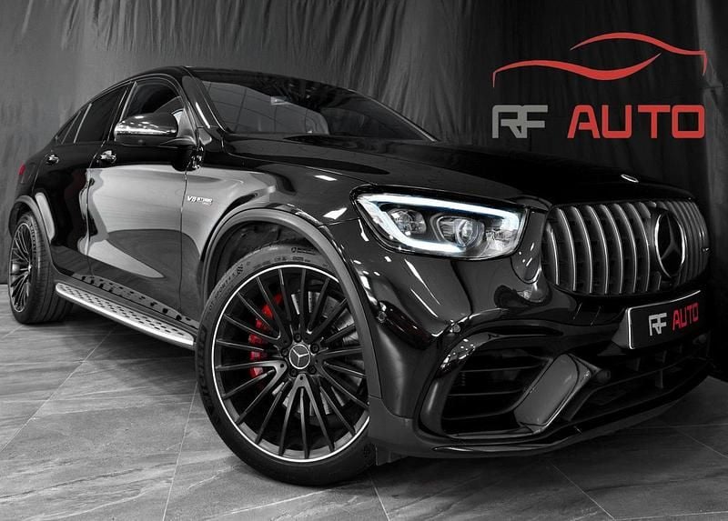 Svart Begagnad 2021 Mercedes GLC63 AMG AMG Sportkupé | 669 900 kr - Bild 1/4