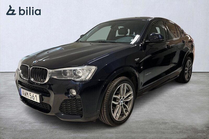 Svart Begagnad 2017 BMW X4 M Sport SUV | 299 000 kr (Marknadspris) - Bild 1/4