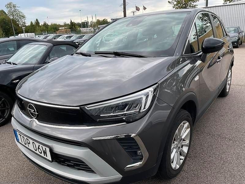 Grå (grå metallic) Begagnad 2021 Opel Crossland SUV | 169 000 kr - Bild 1/2