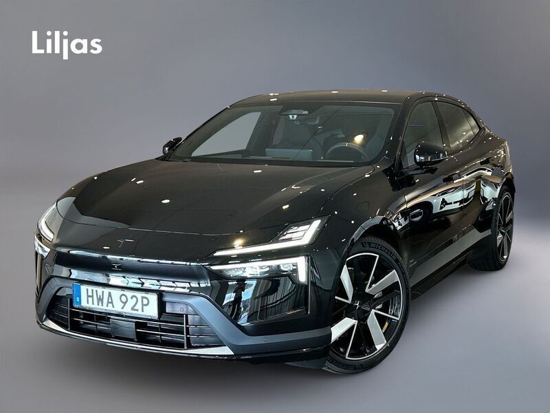 Svart Ny 2024 Polestar 4 Pilot SUV | 712 000 kr (Marknadspris) - Bild 1/4