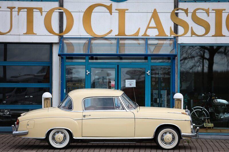 Gul Begagnad 1959 Mercedes W180 Sportkupé | 525 000 kr - Bild 1/4