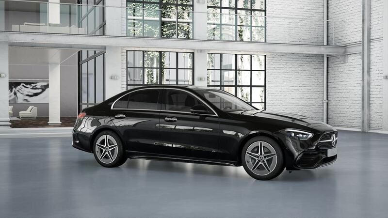 Svart Begagnad 2023 Mercedes C300e Premium Sedan | 685 550 kr - Bild 1/4