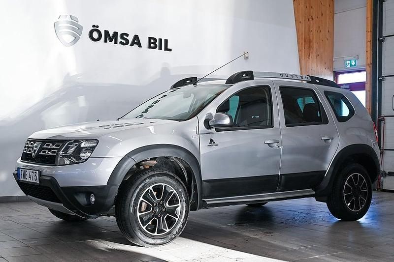 Silver Begagnad 2015 Dacia Duster Adventure SUV | 118 800 kr (Lite dyr) - Bild 1/4