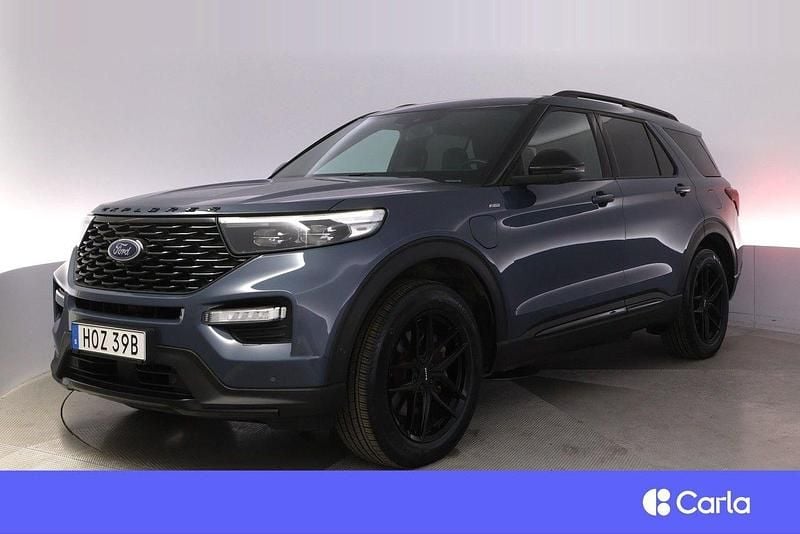 Blå Begagnad 2020 Ford Explorer ST-Line SUV | 530 900 kr (Lite dyr) - Bild 1/2