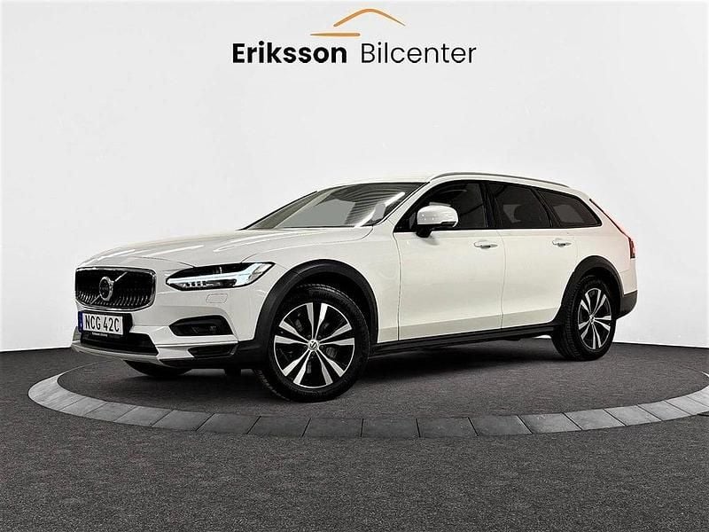 Vit Begagnad 2021 Volvo V90 CC Kombi | 239 900 kr (Bra pris) - Bild 1/4